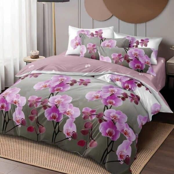 Lenjerie de Pat Bumbac Finet 6 Piese