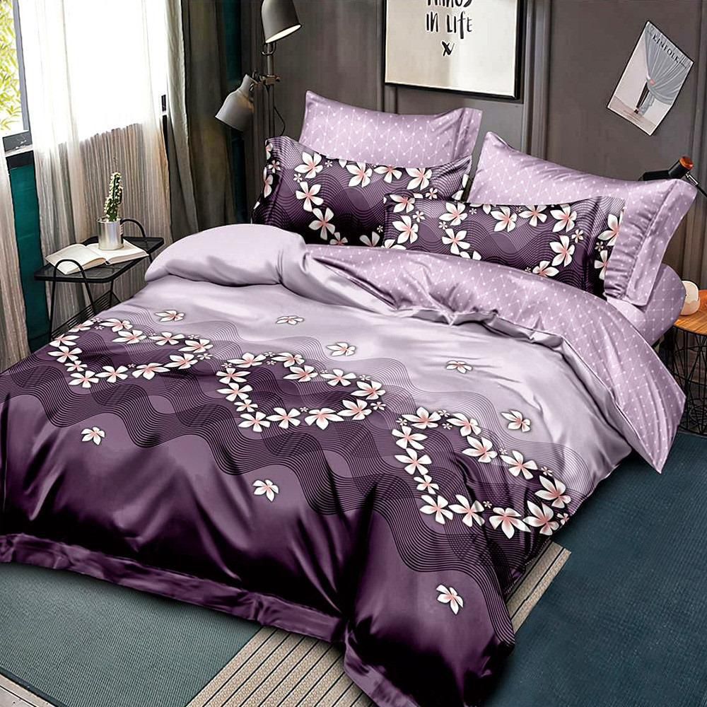 Lenjerie de Pat Bumbac Finet 6 Piese